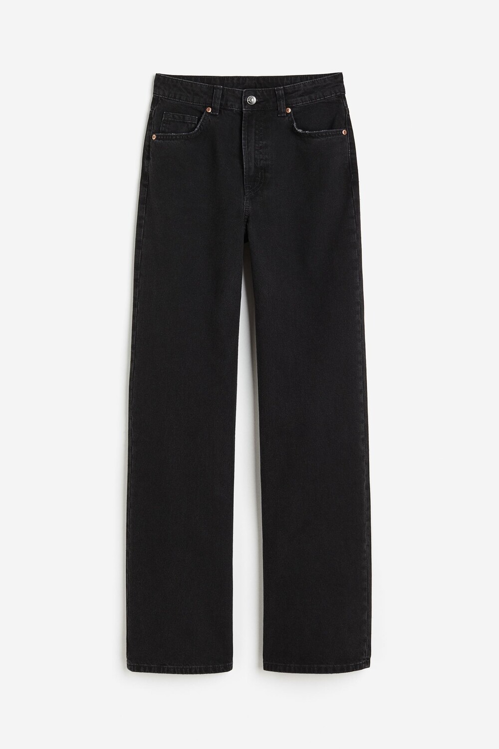 

Джинсы H&M Wide High, черный