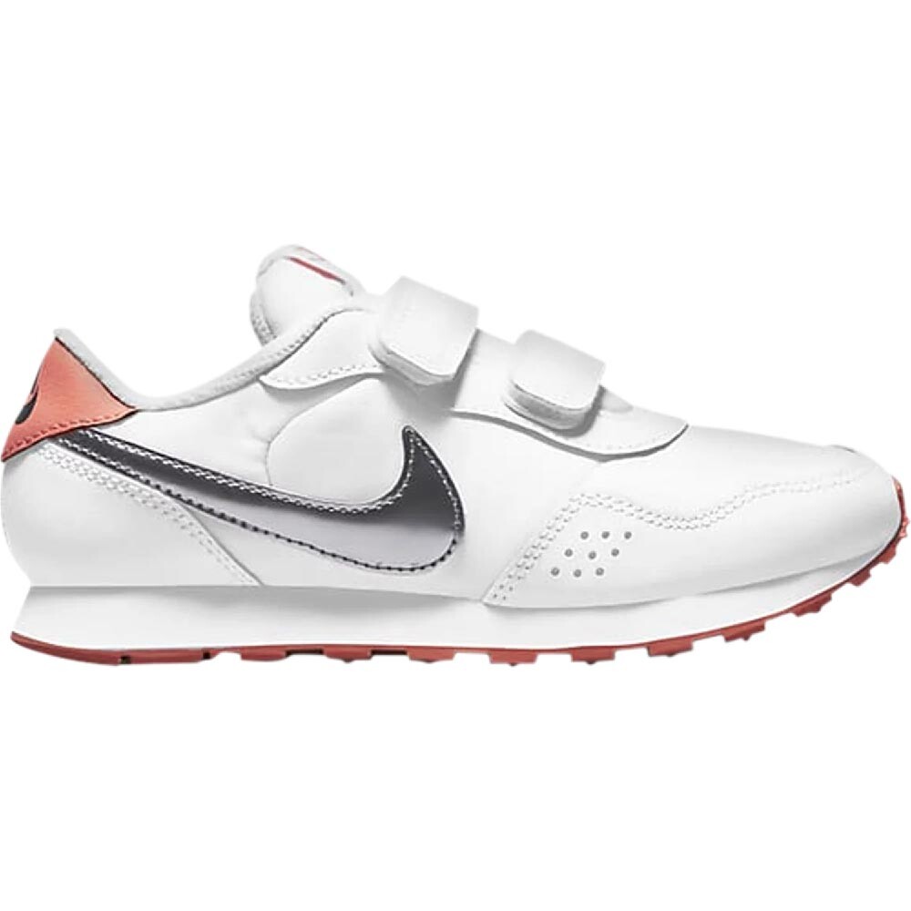 

Кроссовки Nike MD Valiant PS Triple White, белый/оранжевый/серый