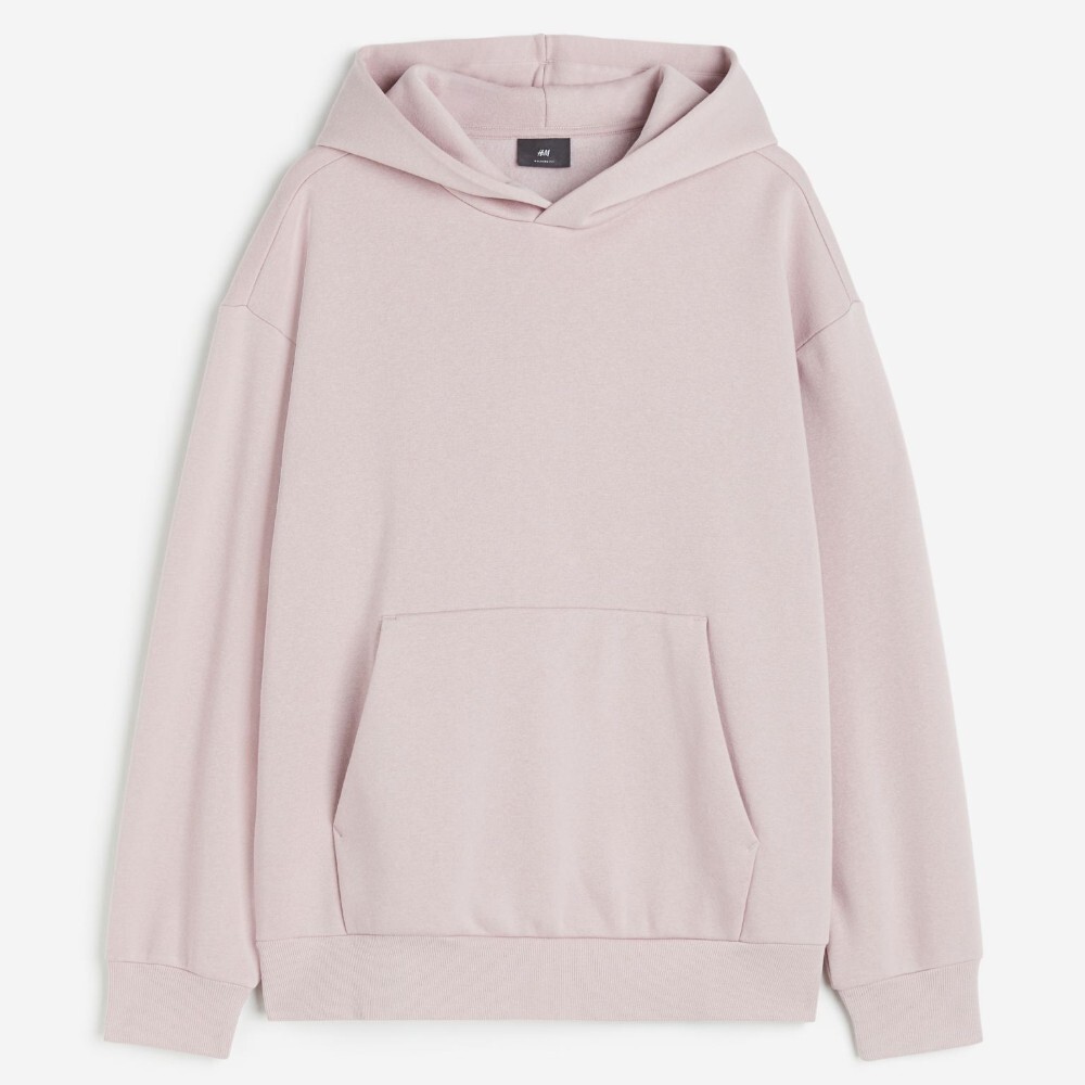 

Толстовка H&M Relaxed Fit Printed, светло-розовый