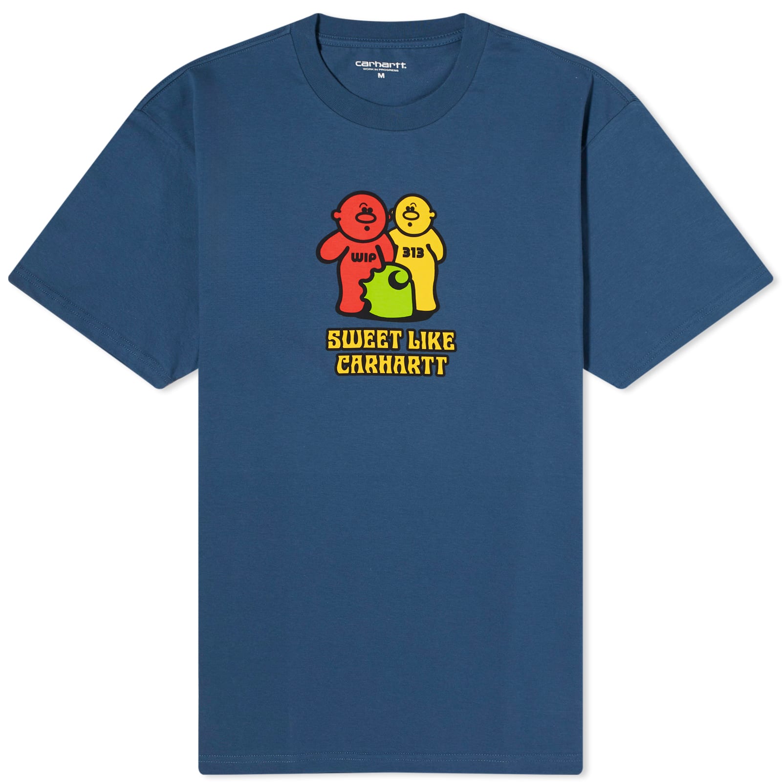 Футболка Carhartt Wip Gummy, темно-синий футболка carhartt wip university