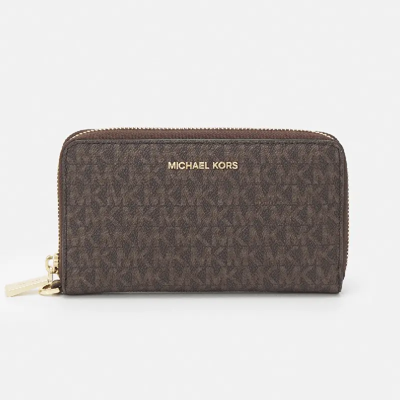 

Кошелек Michael Kors Flat Case, коричневый