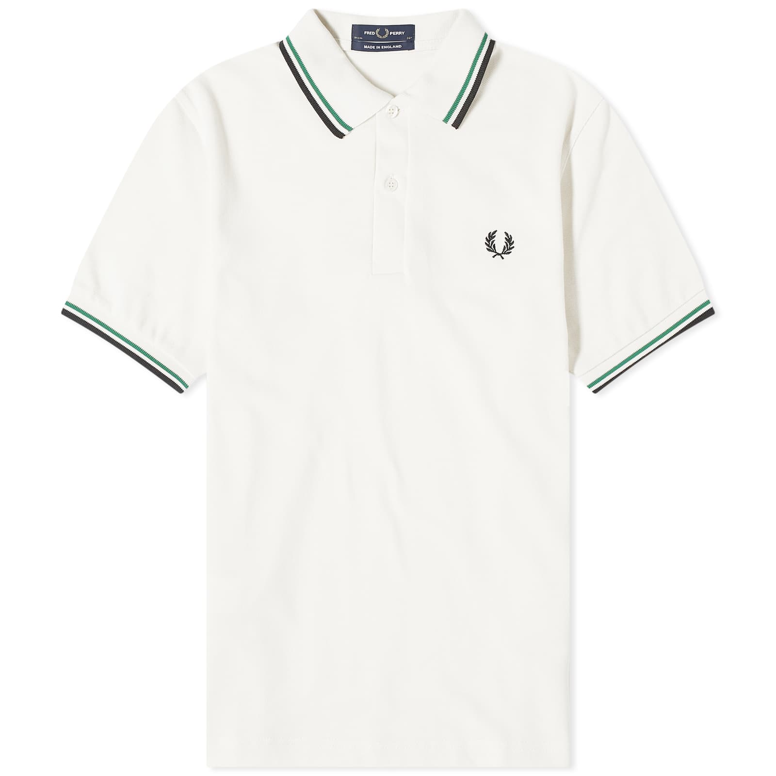 цена Футболка-поло Fred Perry Twin Tipped, кремовый