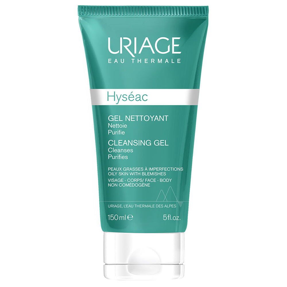 

URIAGE Hyseac Cleansing Gel очищающий гель для лица и тела 150мл