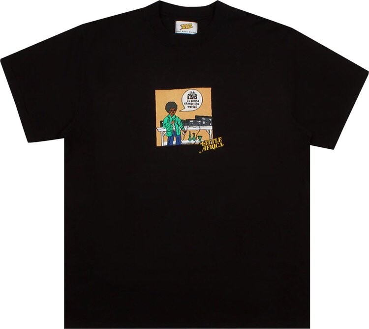 

Футболка Little Africa Funkman Doodle Tee 'Black', черный