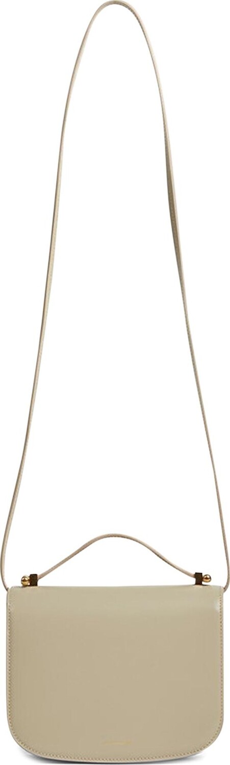 

Сумка Jil Sander Taos Small Crossbody Bag Sahara, кремовый