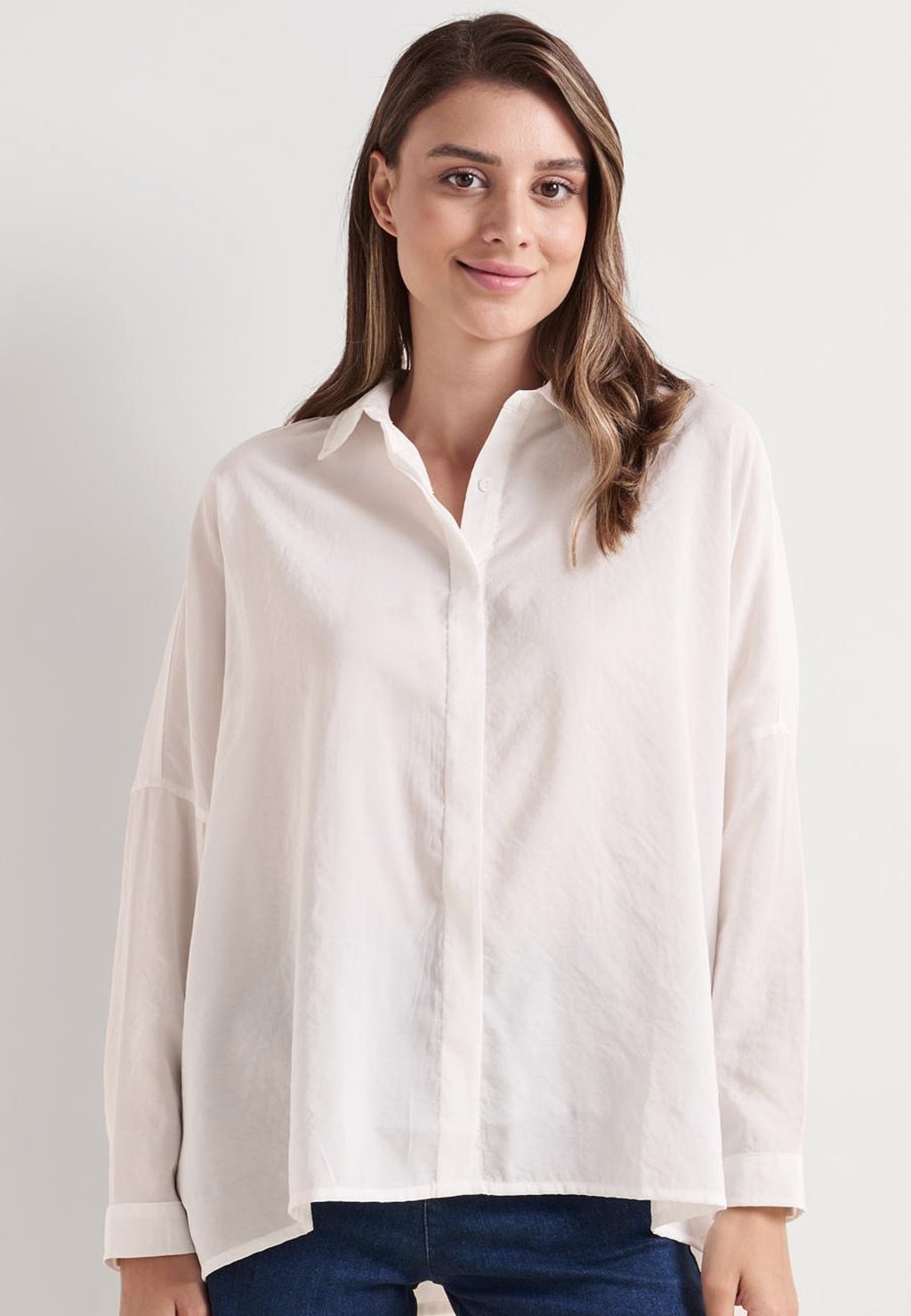Блузка-рубашка Jimmy Key, цвет white блузка jimmy key цвет white