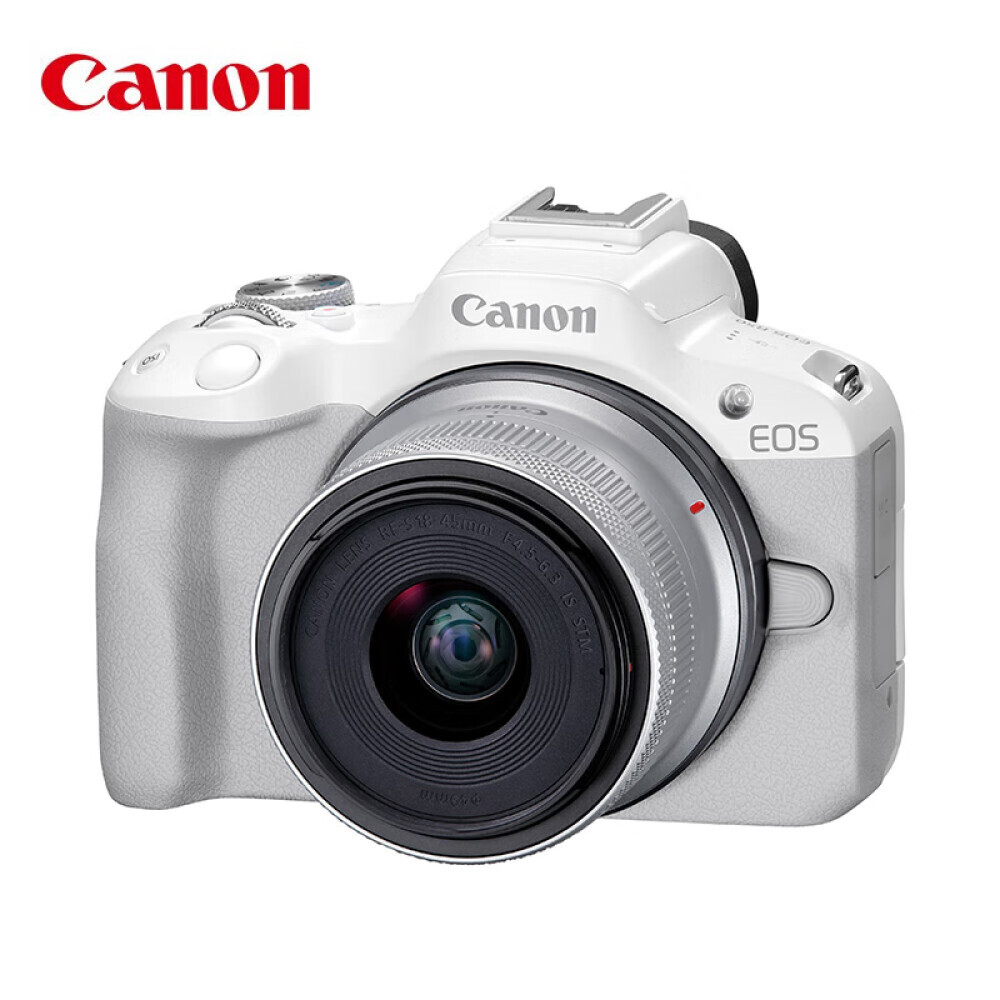 

Фотоаппарат Canon EOS R50 Vlog 4K 6K RF-S18-45mm, белый