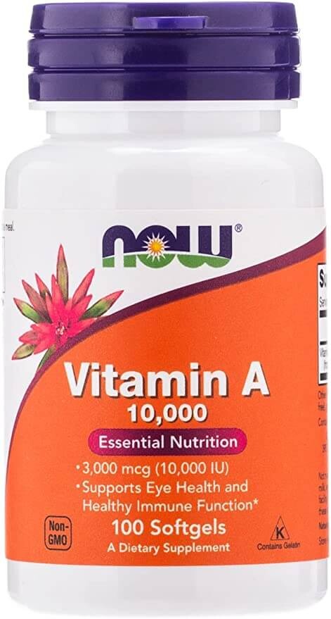 

Now Foods Витамин А 10 000 МЕ, 100 капсул
