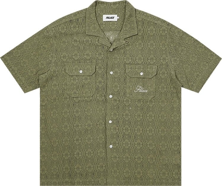 

Рубашка Palace Lace Shirt 'Green', зеленый