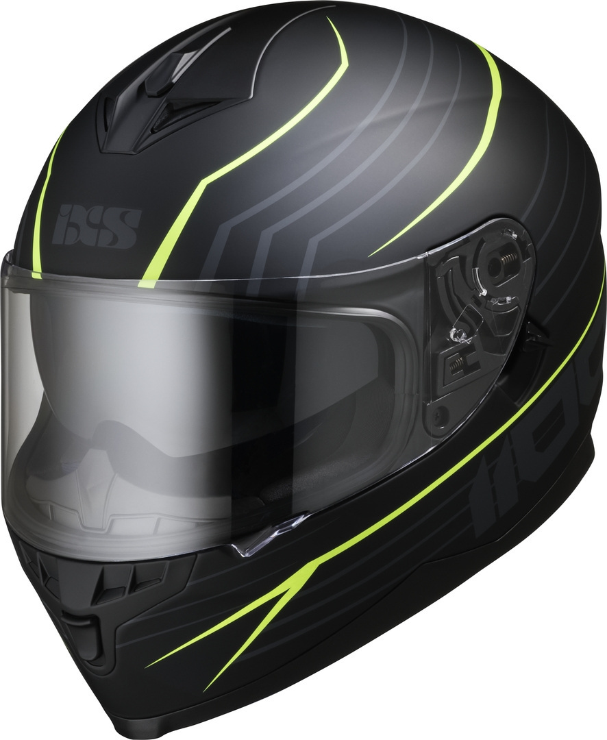 Шлем IXS 1100 2.1, черно-желтый