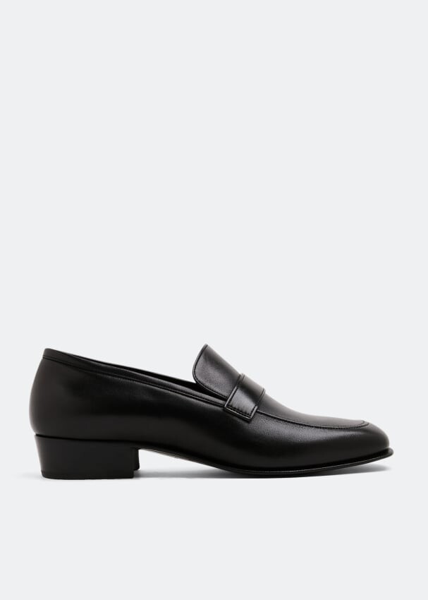 

Лоферы SAINT LAURENT Solferino loafers, черный