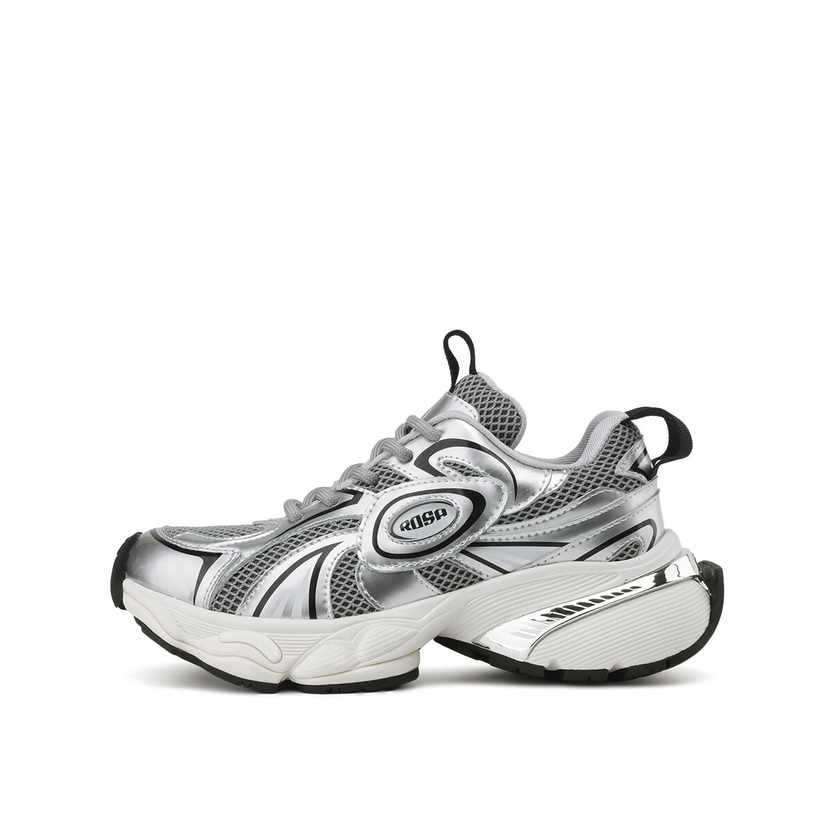 

Кроссовки rosa bianca Silver Wing Series Chunky Sneakers Women's Low-top Silver, серебряный, Серый, Кроссовки rosa bianca Silver Wing Series Chunky Sneakers Women's Low-top Silver, серебряный
