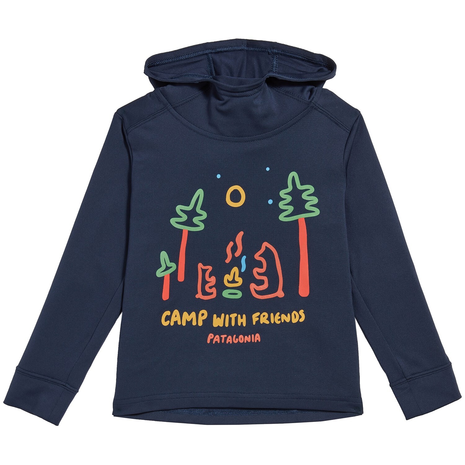 

Толстовка Patagonia Capilene Silkweight, темно-синий