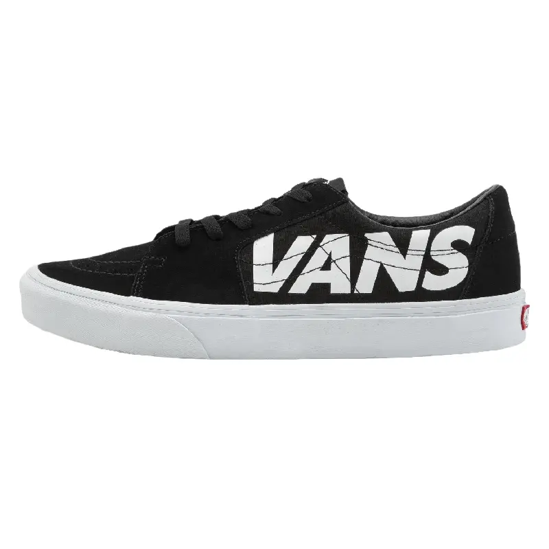 

Кеды Vans Sk8-low unisex с принтом, черный/белый