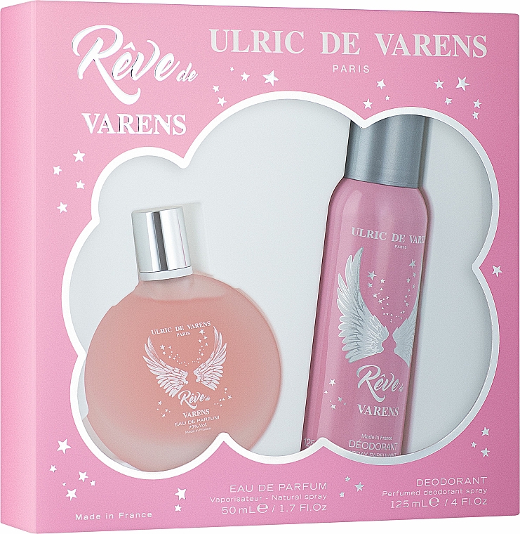 Парфюмерный набор Ulric de Varens Reve de Varens женская парфюмерия ulric de varens vanille caramel