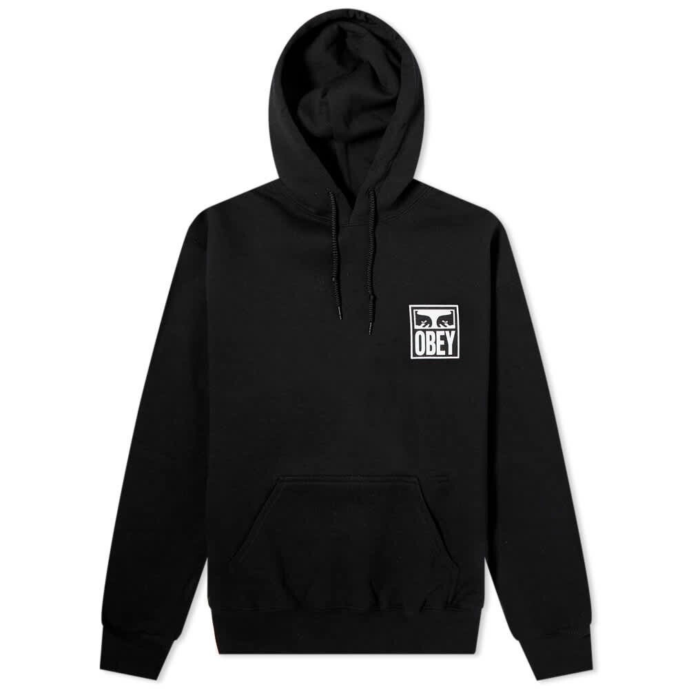 

Толстовка Obey Eyes Logo Hoodie, Черный