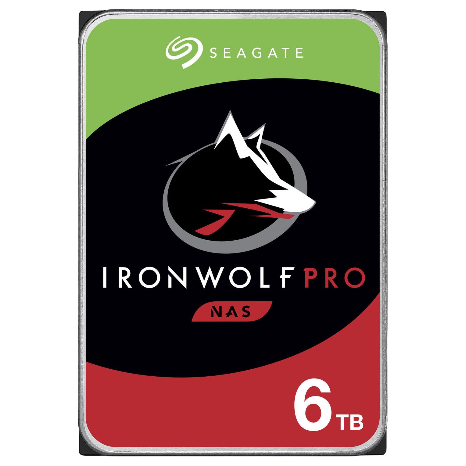 Внутренний жесткий диск Seagate IronWolf Pro, ST6000NT001, 6 Тб жесткий диск seagate ironwolf pro 3 5 14tb sata st14000ne0008