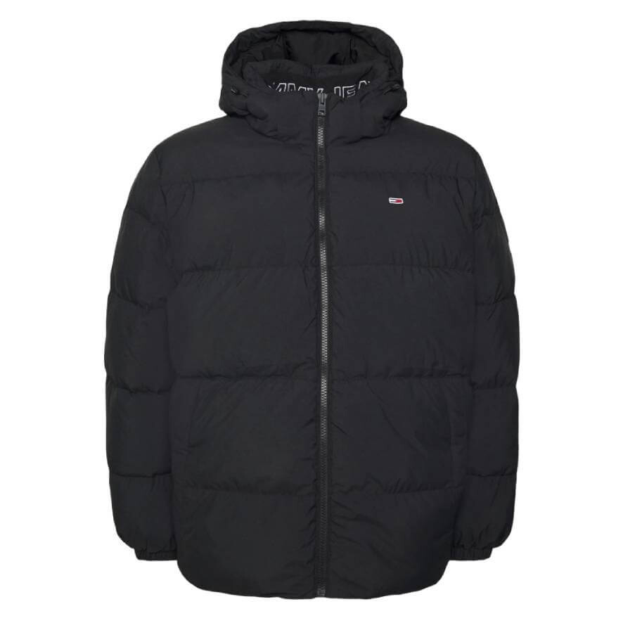 

Куртка Tommy Jeans Plus Essential, черный