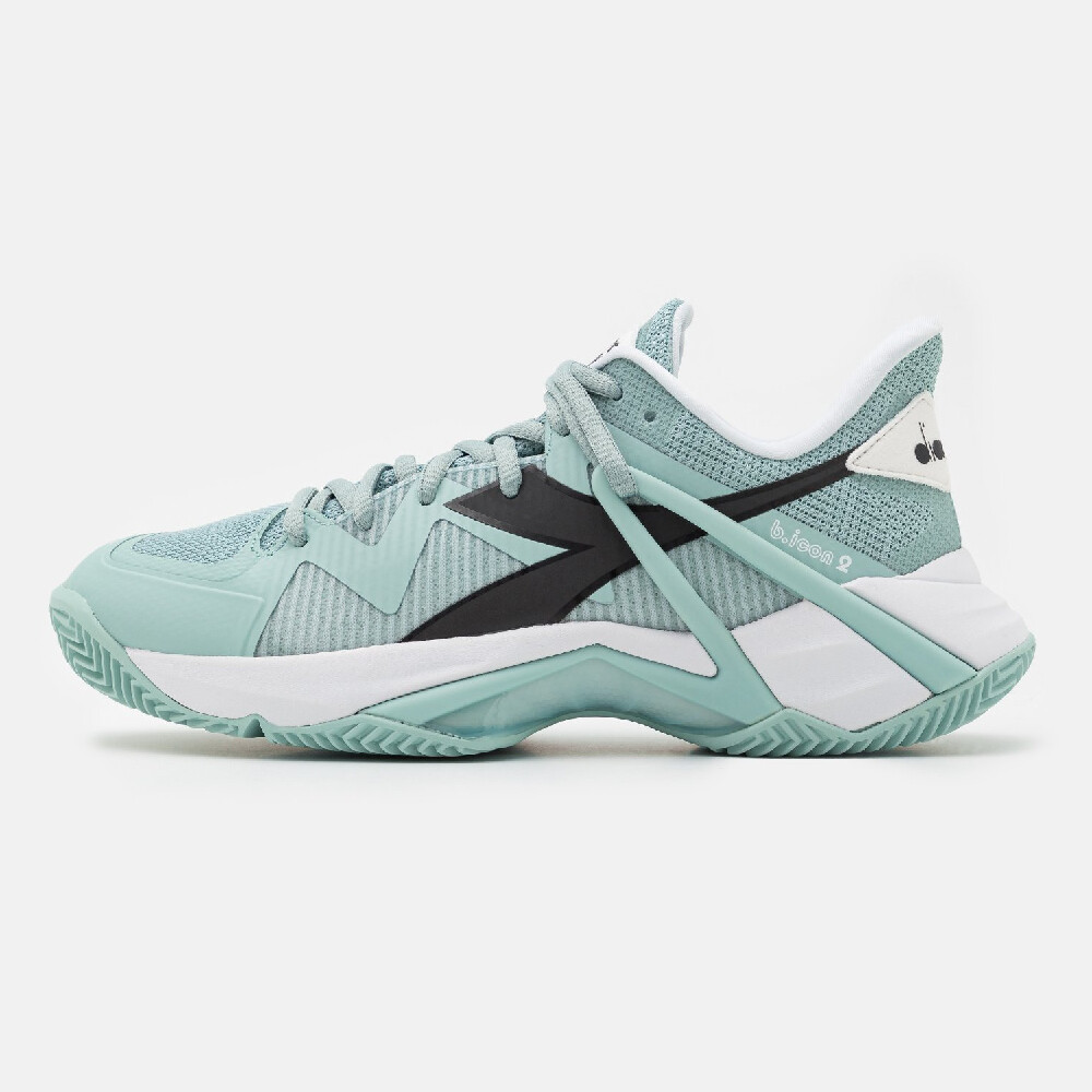 

Кроссовки Diadora B.Icon 2 Clay, белый/бирюзовый/черный
