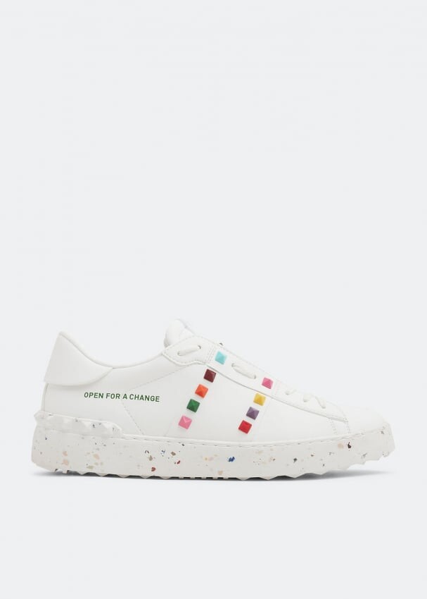 

Кроссовки VALENTINO GARAVANI Open for a Change sneakers, белый