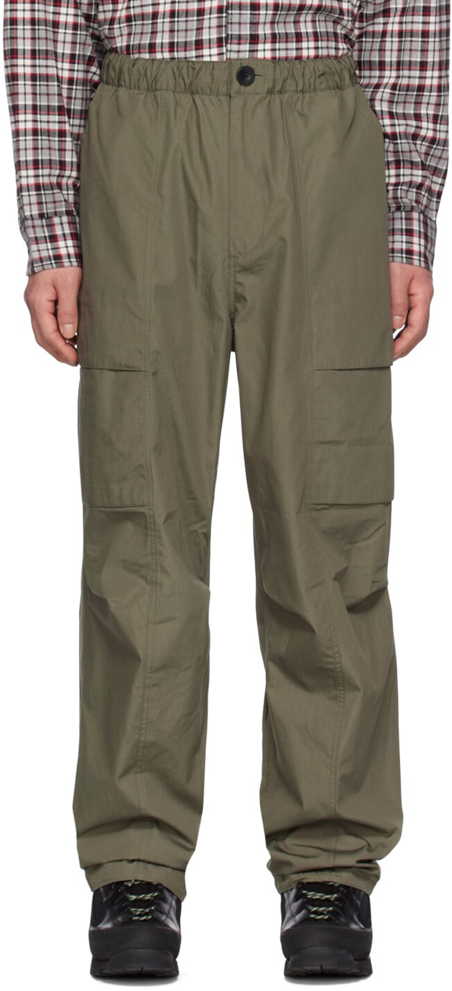 

Брюки-карго цвета хаки Darper Carhartt Work In Progress
