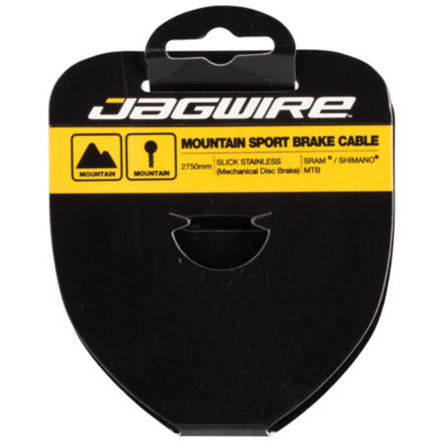 

Тормозной трос Jagwire-1.5X2750mm-SRAM/Shimano, серебро / серебро / серебро