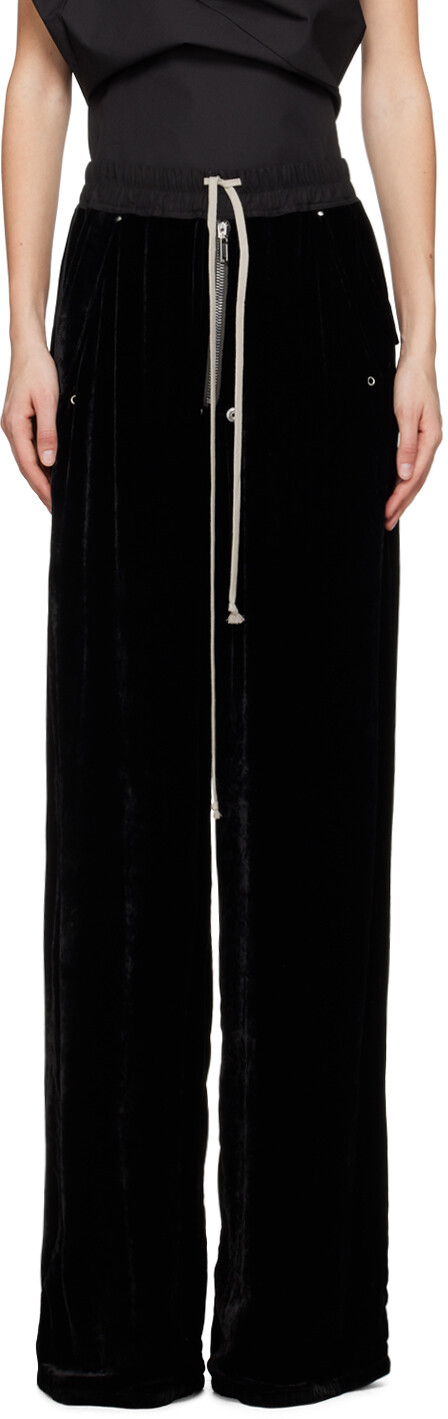 

Черные брюки для отдыха Belas Rick Owens, Черный
