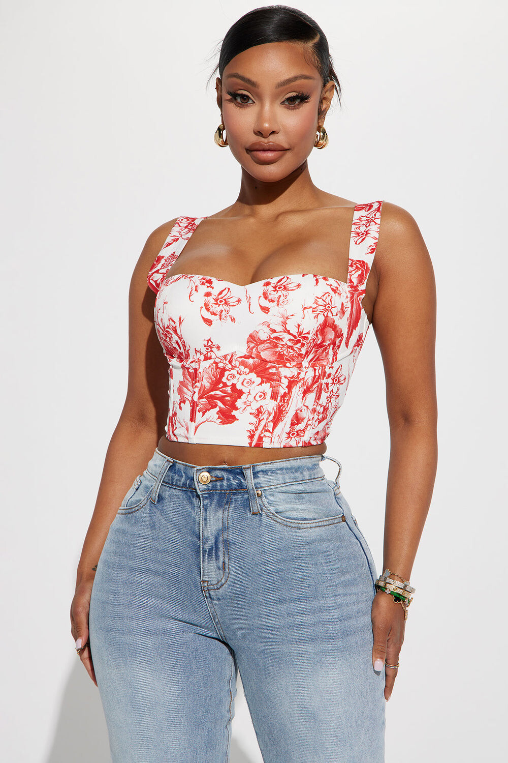 

Топ Fashion Nova GW22X2471, белый
