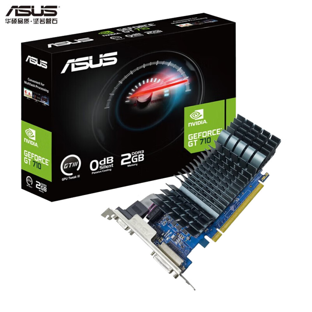 

Видеокарта Asus GeForce GT710 SL GDDR3 2GB BRK EVO