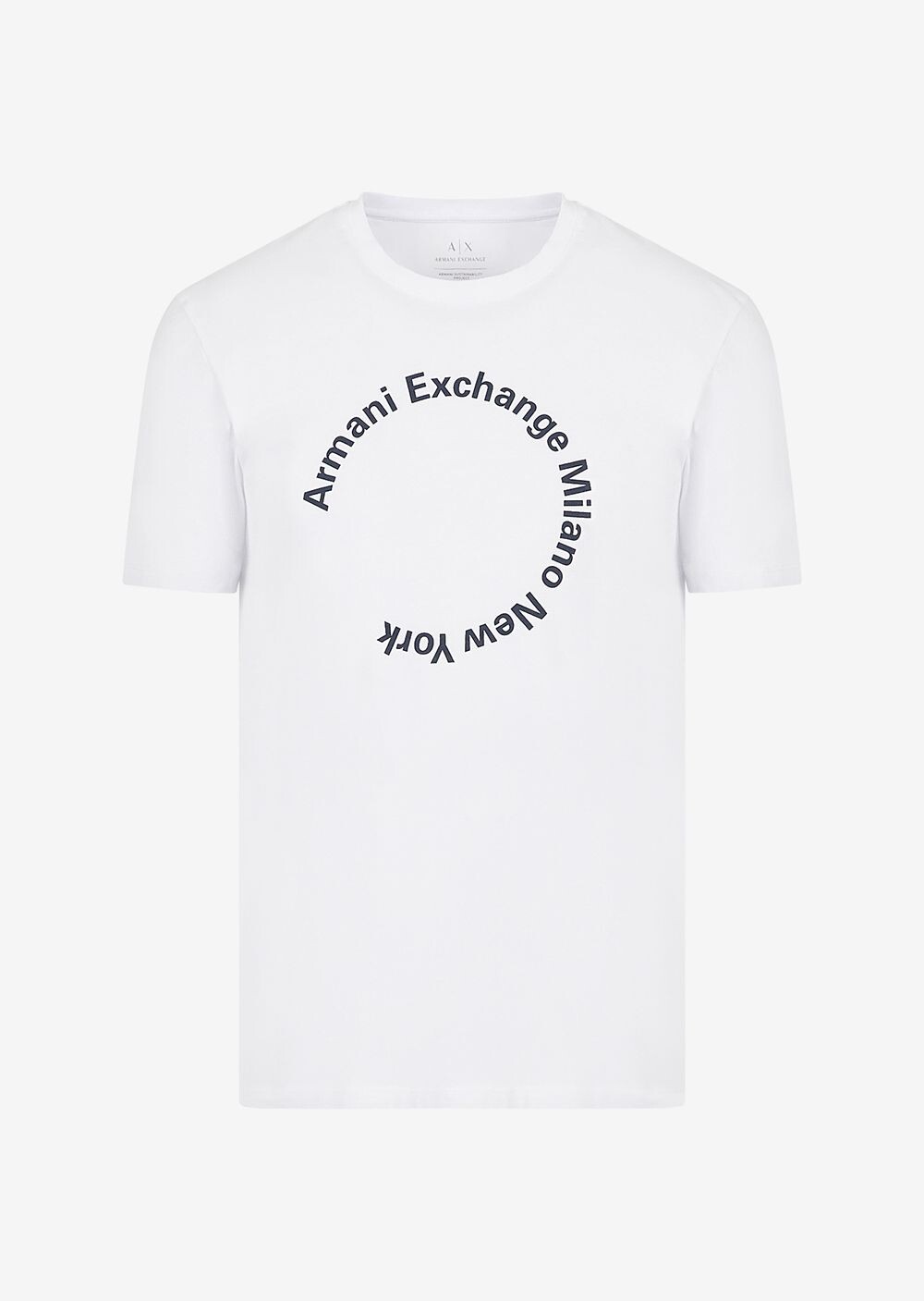 

Футболка стандартного кроя Armani Exchange, белый