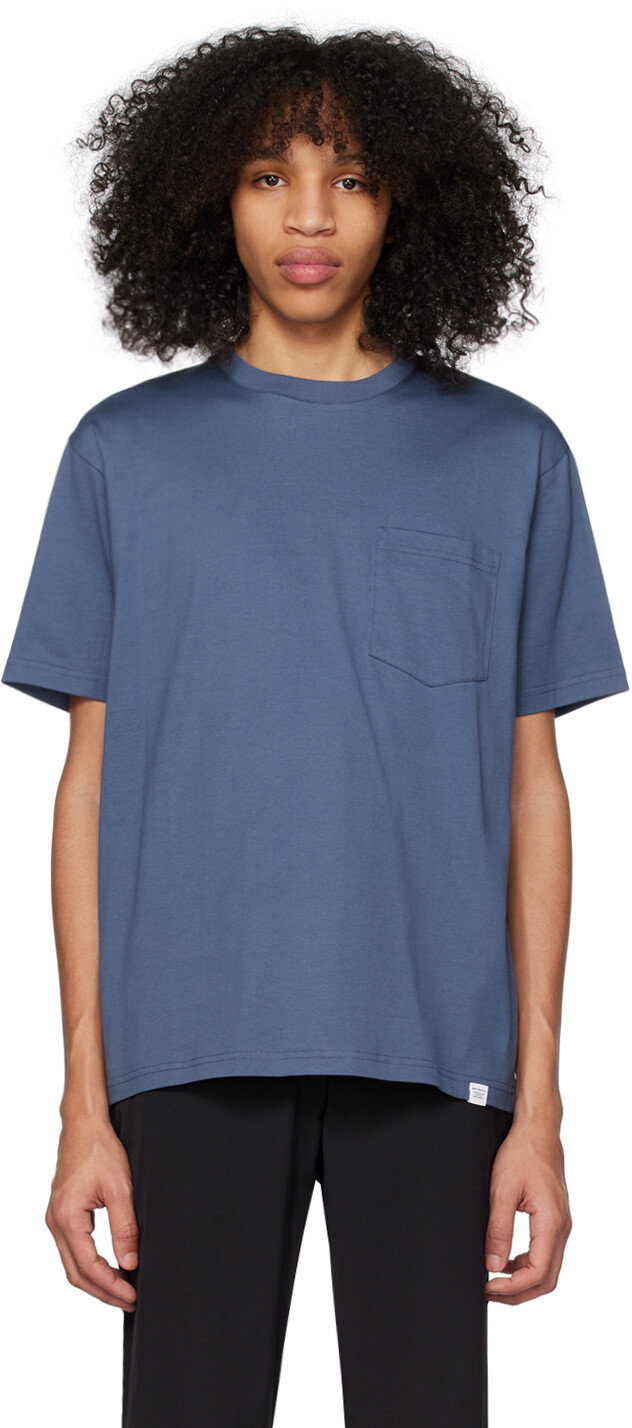 

Синяя футболка Йоханнеса Norse Projects, Синий