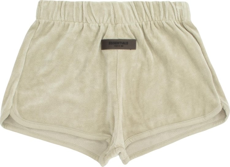 Шорты Fear of God Essentials Velour Beach Short 'Seafoam', зеленый - фото