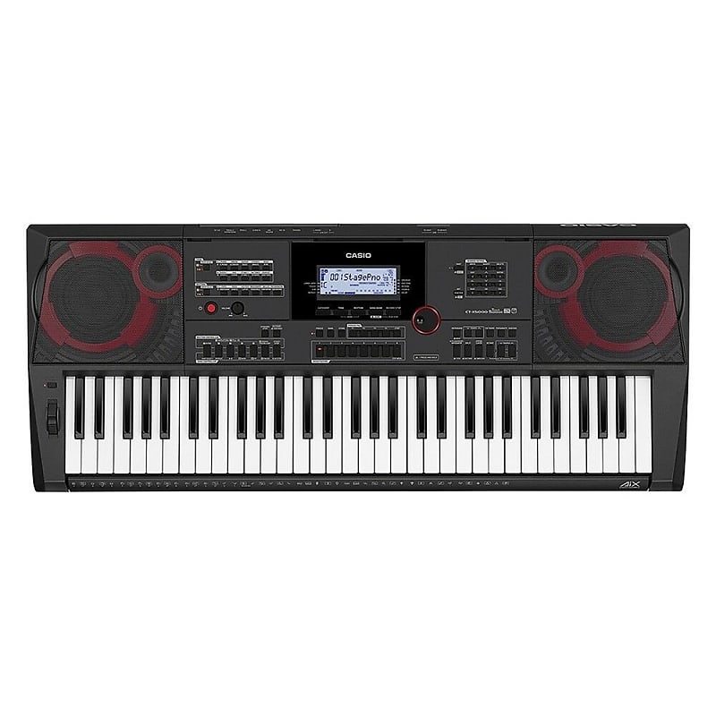 Casio CT-X5000 61-клавишная портативная клавиатура с полноразмерными сенсорными клавишами CT-X5000 61-Key Portable Keyboard - фото