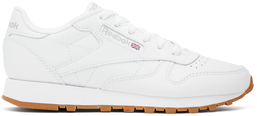 

Белые классические кроссовки Reebok Classics