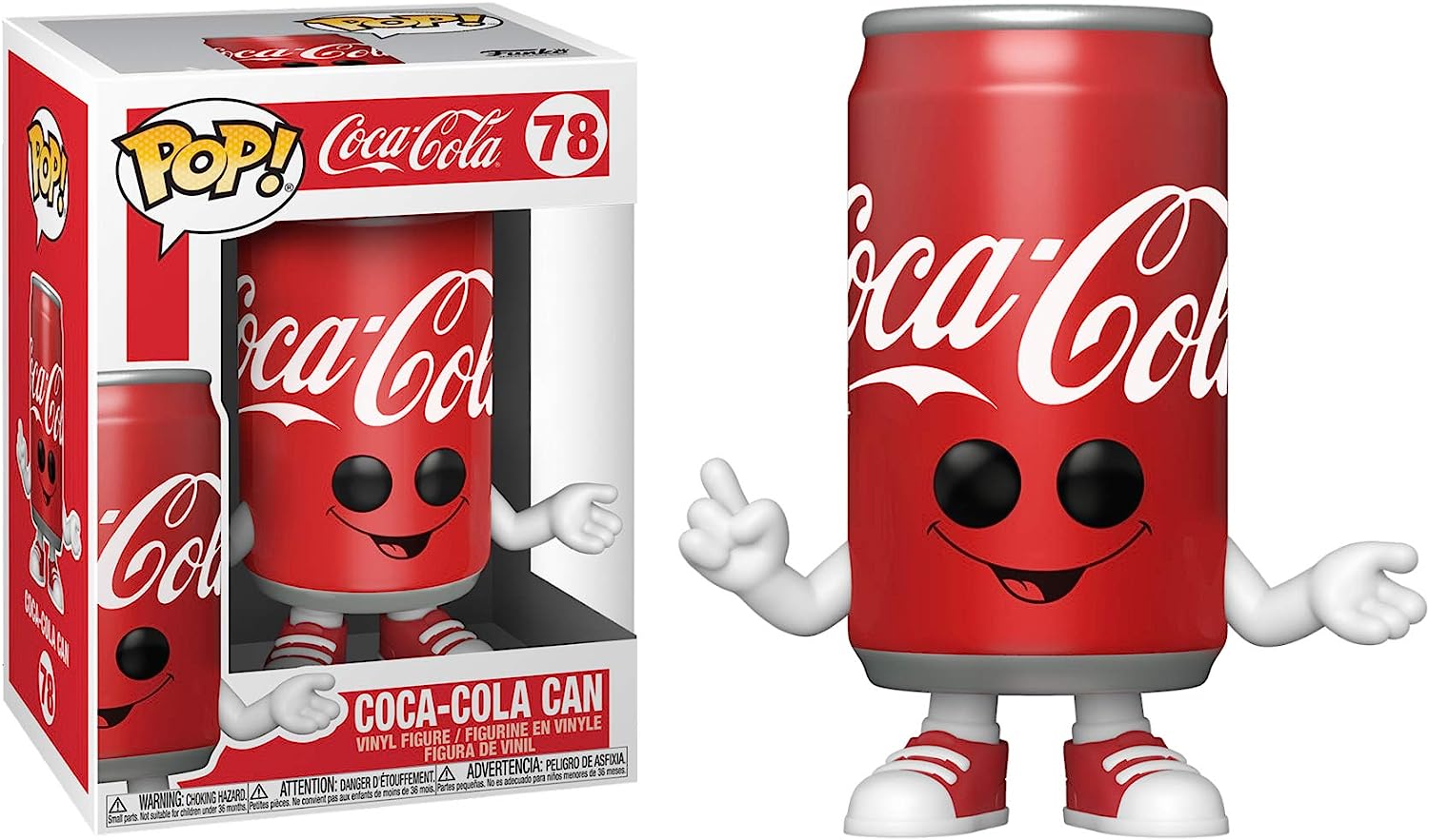 Фигурка Funko POP! Coke - Coca-Cola Can – заказать из-за рубежа в  «CDEK.Shopping»