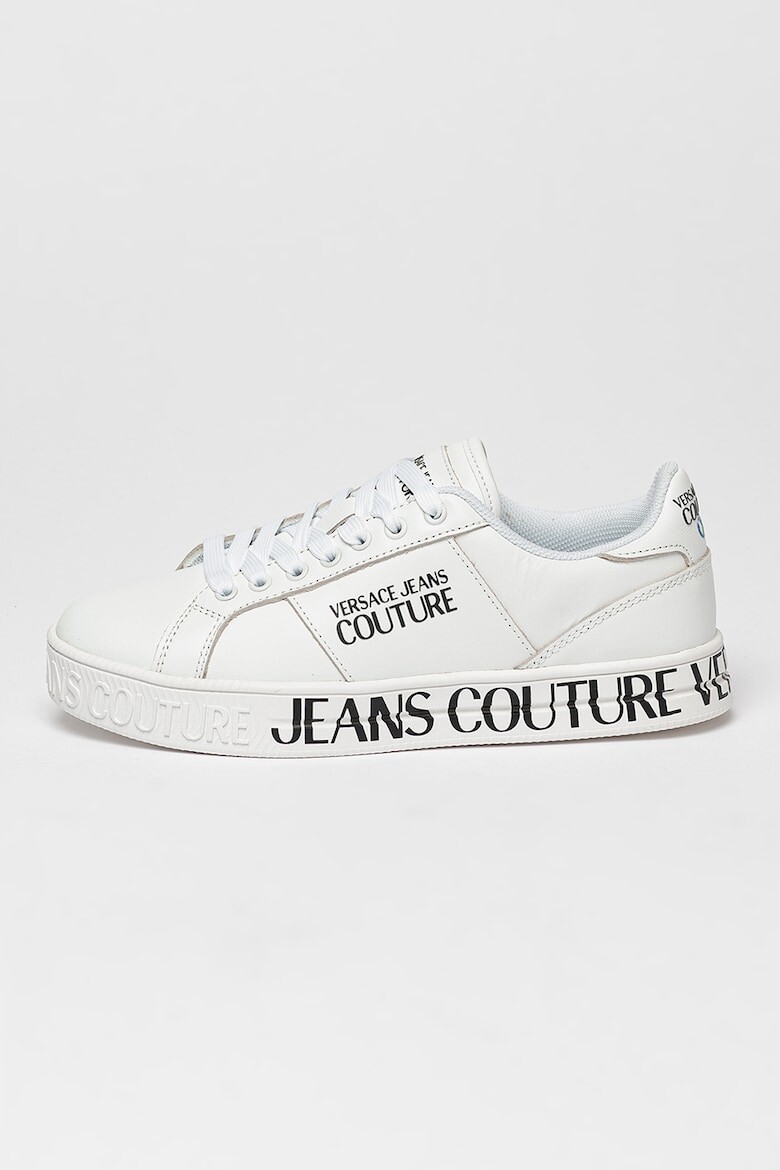 

Кожаные спортивные туфли Fondo Court Versace Jeans Couture, черный