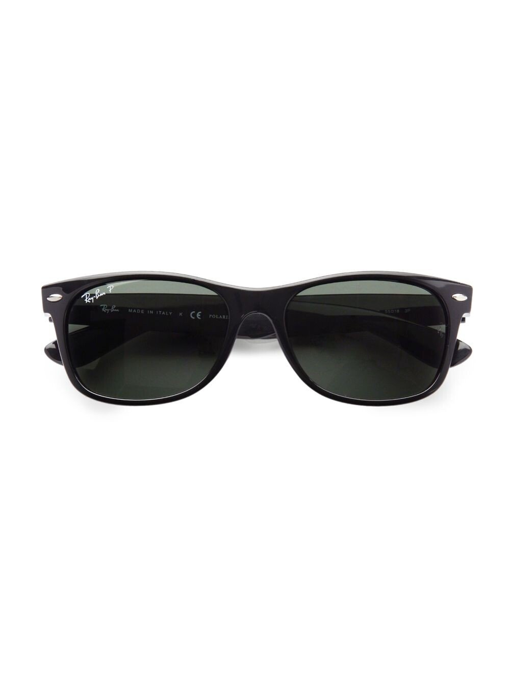 

RB2132 55MM Новые солнцезащитные очки Wayfarer Ray-Ban, черный