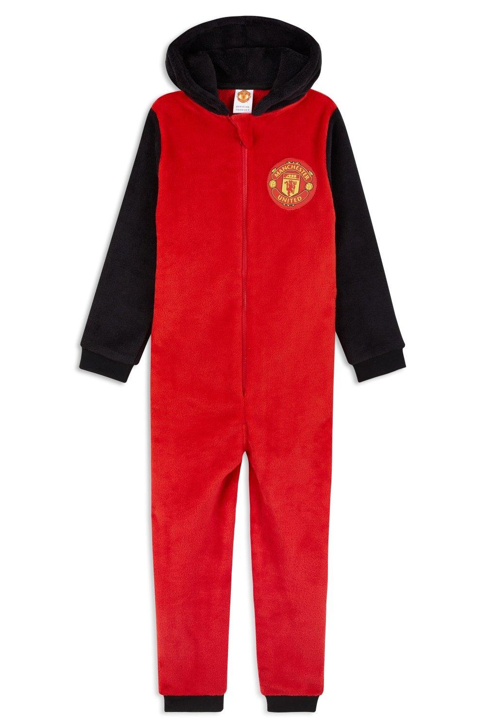 Комбинезон-пижама для дома Manchester United FC, красный комбинезоны imperial комбинезон