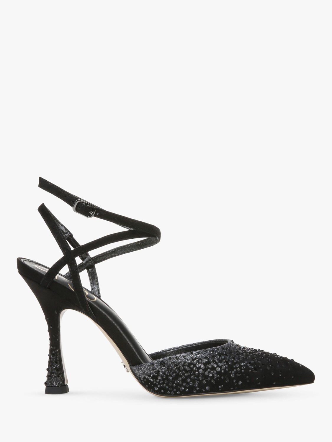 

Sam Edelman Hardy Кожаные туфли-лодочки на каблуке с острым носком, черный