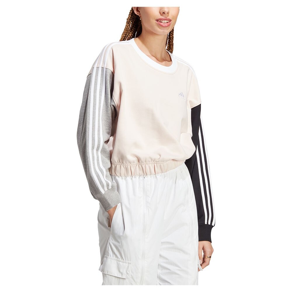 

Толстовка adidas Sportswear 3S Cr, бежевый