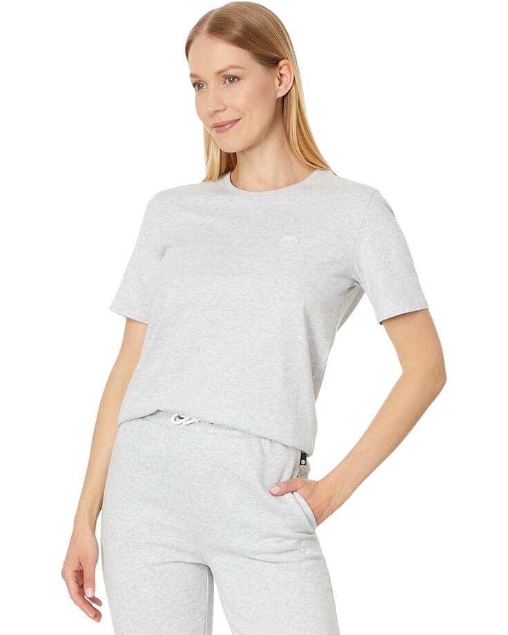 

Футболка Timberland Short Sleeve Tee, цвет Light Grey Melange