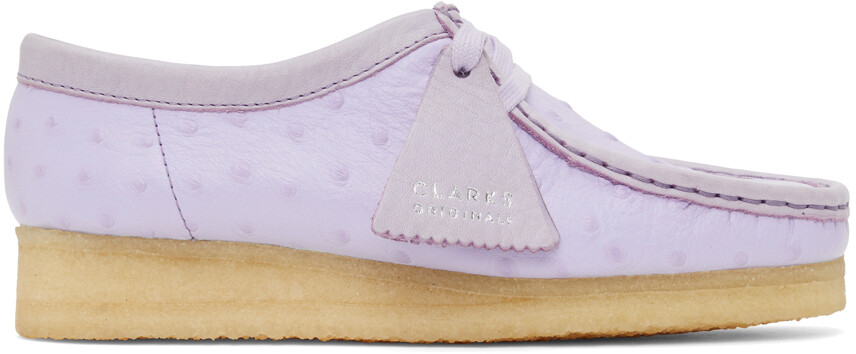 

Фиолетовые дерби Wallabee Clarks Originals