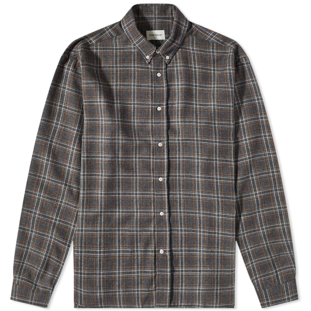

Рубашка Oliver Spencer Check Brook Button Down Shirt