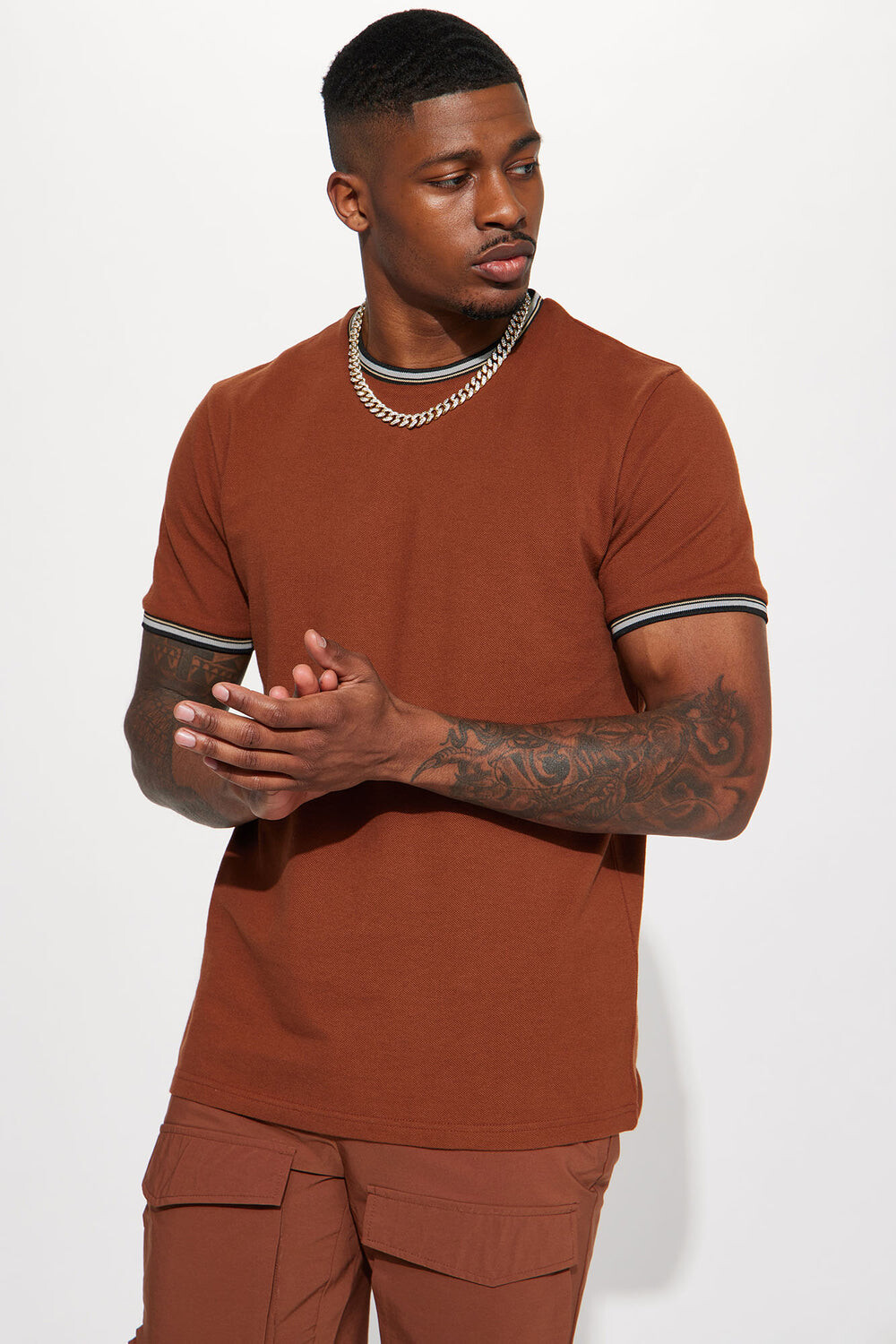 

Футболка Fashion Nova CKTS7882, ржавчина