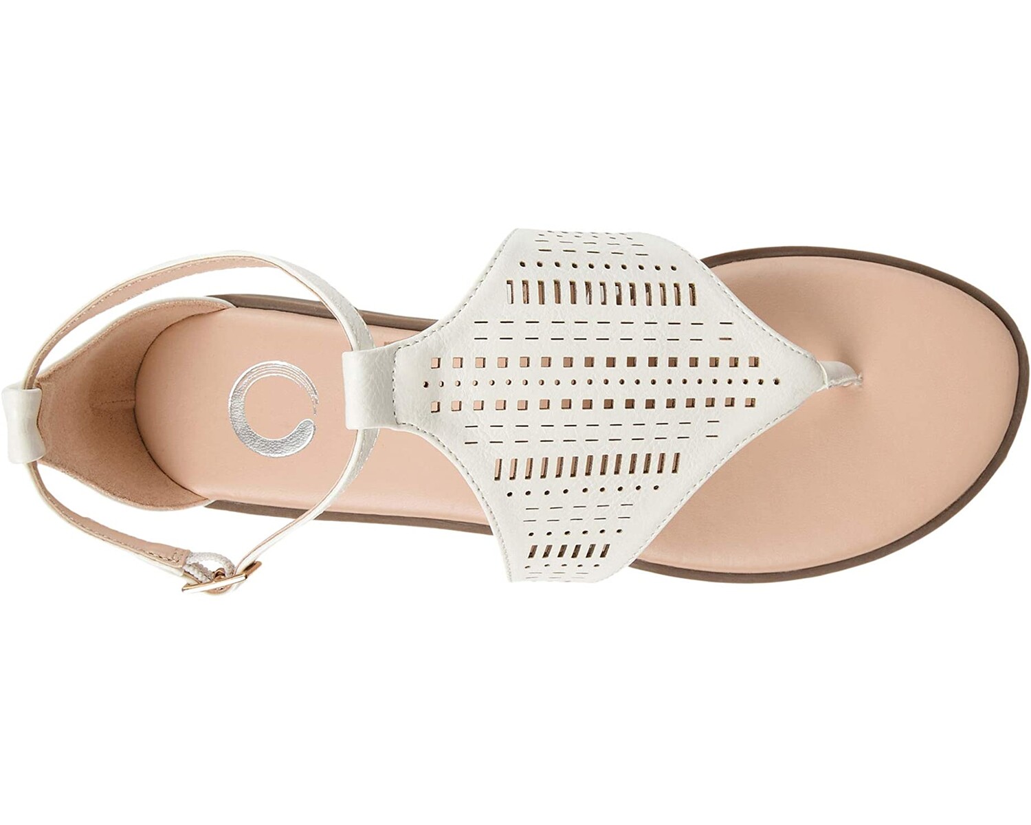 

Сандалии Comfort Foam Niobi Sandal Journee Collection, белый