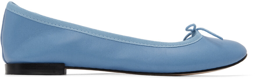 

Синие балетки Cendrillon Repetto