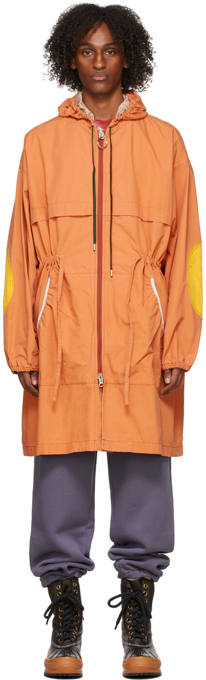 

Оранжевая парка-пальто Acne Studios, Оранжевый