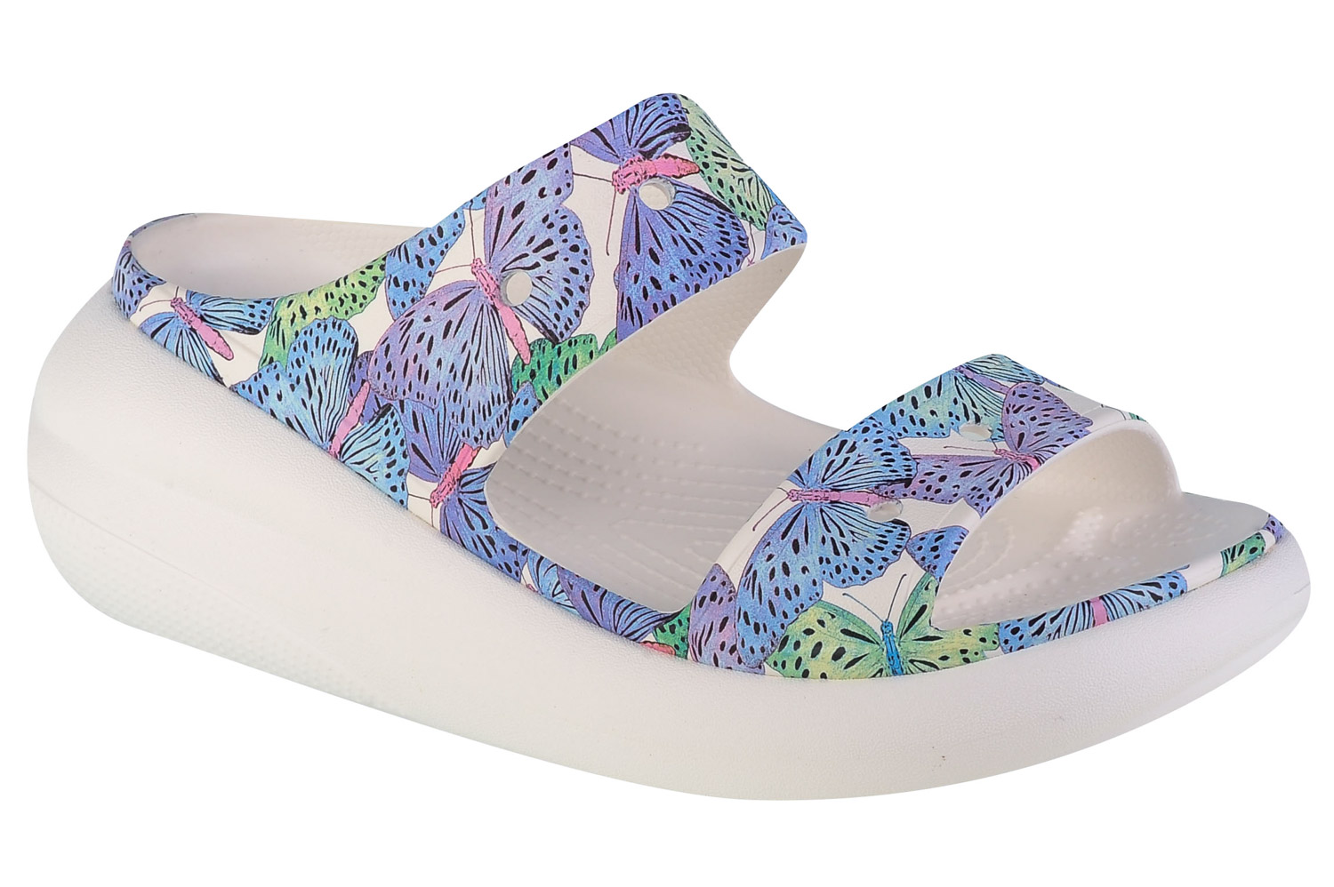 Мюли Crocs Crocs Classic Crush Butterfly Sandal, разноцветный