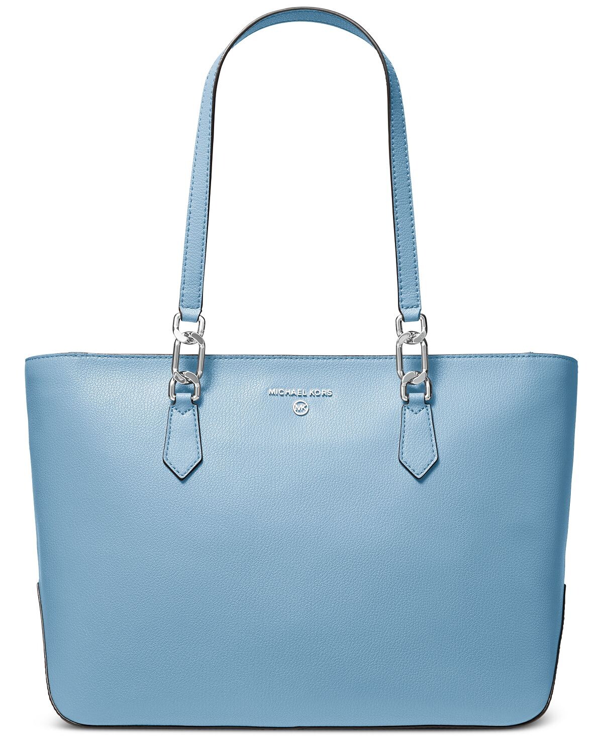 

Сумка-тоут laney среднего размера с кожаным верхом на молнии Michael Kors