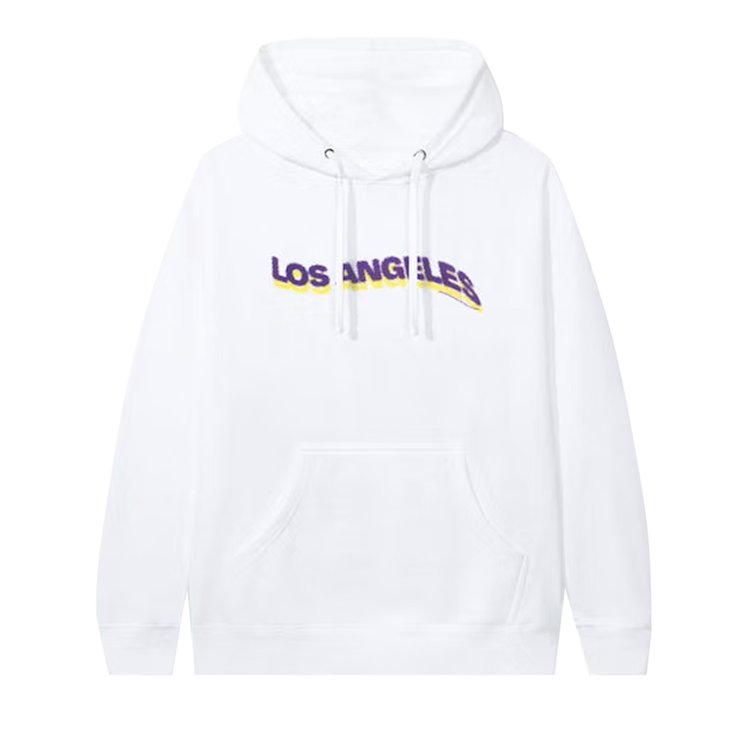 Худи Anti Social Social Club Los Angeles Hoodie 'White', белый - фото